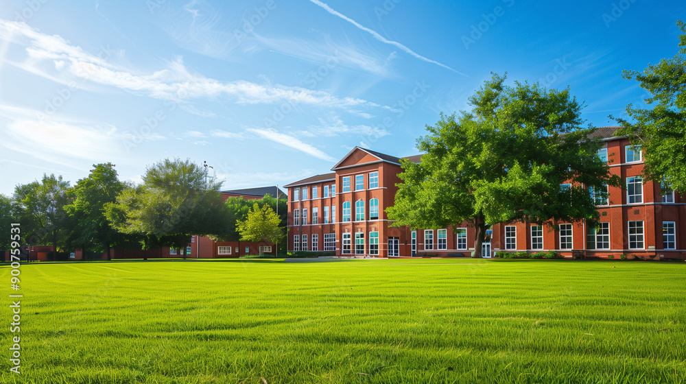 Exterior of a school building