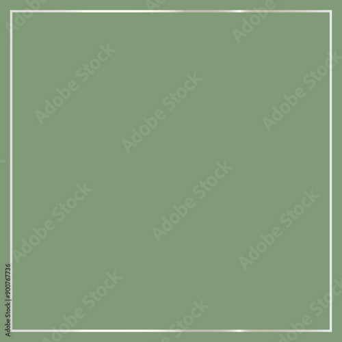 matte ocean blue background with border looks like a frame. flat backdrop in square size empty for text
