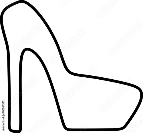 High Heeled Shoe