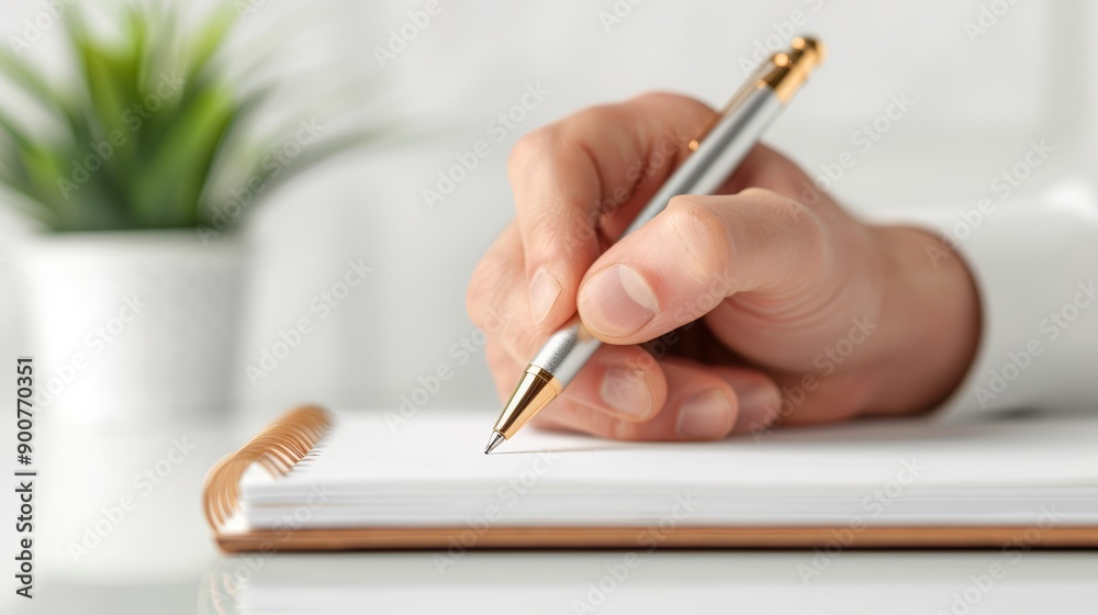 A close-up of a financial planners desk with various documents and a calculator A close-up of a financial planners desk with various documents and a calculator