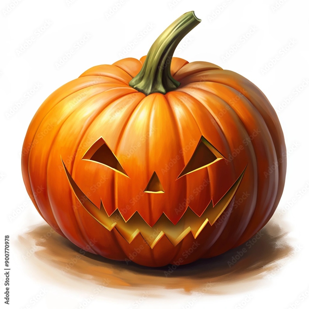 Halloween Carved Face Pumpkin Halloween Carved Face Pumpkin