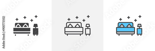 Clean Room colored icon set