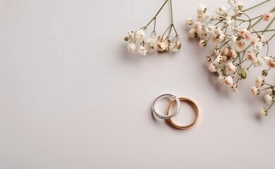 Wedding Bands and Flowers