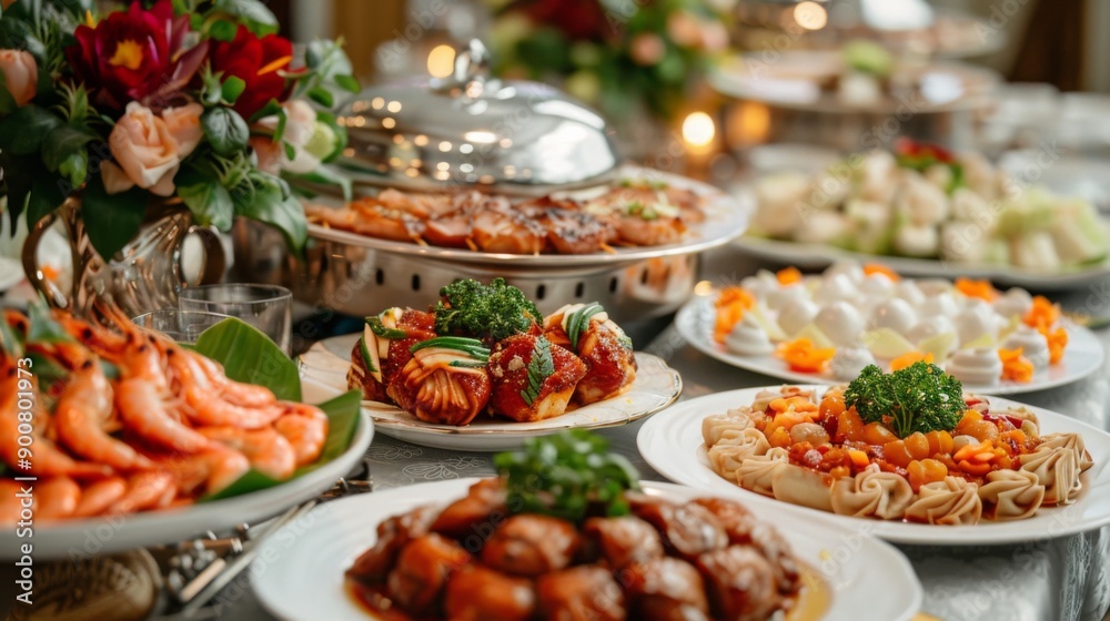 Luxurious Buffet Spread Luxurious Buffet Spread