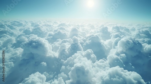 Dreamy Cloudscape Above Horizon © Sandu