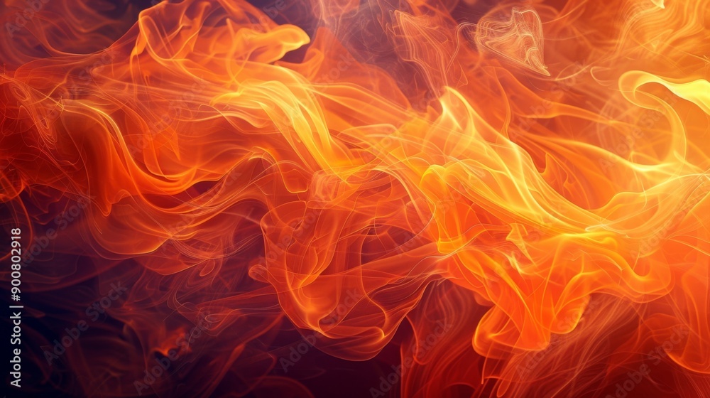 Abstract Fiery Flames Abstract Fiery Flames