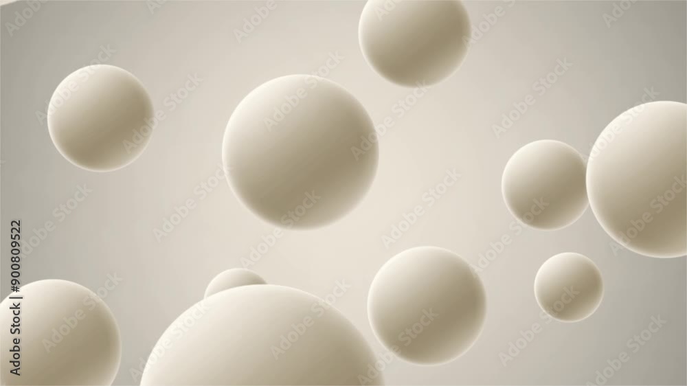 Colored Spheres Background