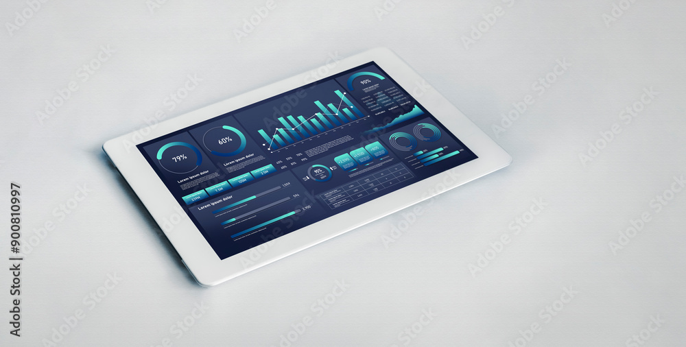 Business data dashboard provide business intelligence analytic for marketing strategy planning snugly with big data set to analyze customer demands and foreseeing business future Business data dashboard provide business intelligence analytic for marketing strategy planning snugly with big data set to analyze customer demands and foreseeing business future