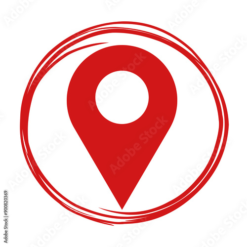 map pointer icon, red location sign Free Download map pointer icon, red location sign - GFXLoad