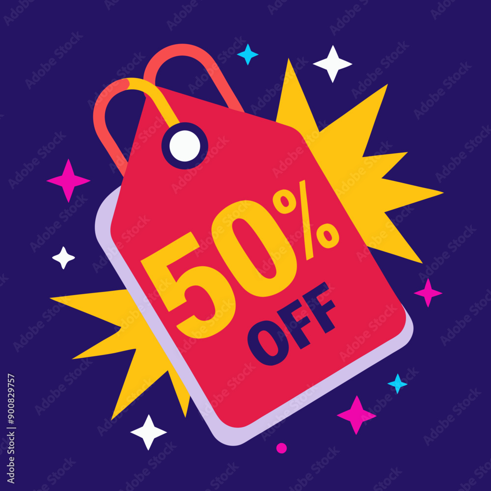 Fototapeta premium sale tag set