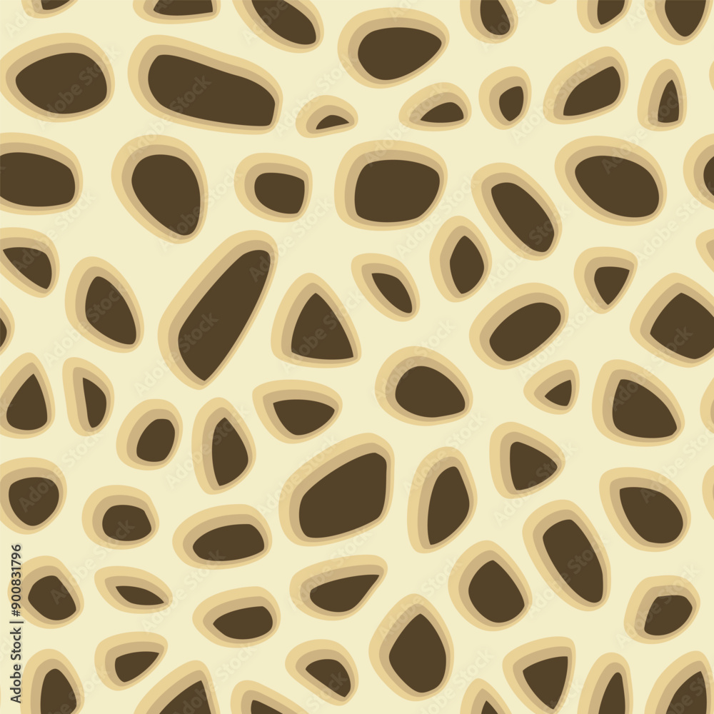 Abstract seamless pattern with mesh texture - hand drawn vector illustration.