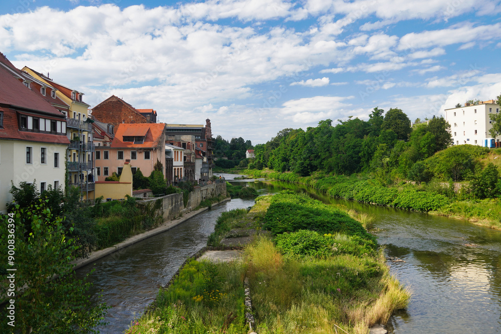 Panorama of Goerlitz over the Lusatian Neisse Panorama of Goerlitz over the Lusatian Neisse