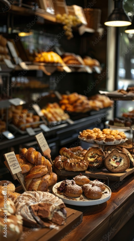 bakery shop gourmet concept --ar 9:16 Job ID: b44daaf4-6b48-4615-8e3d-207d4b025f11 bakery shop gourmet concept --ar 9:16 Job ID: b44daaf4-6b48-4615-8e3d-207d4b025f11