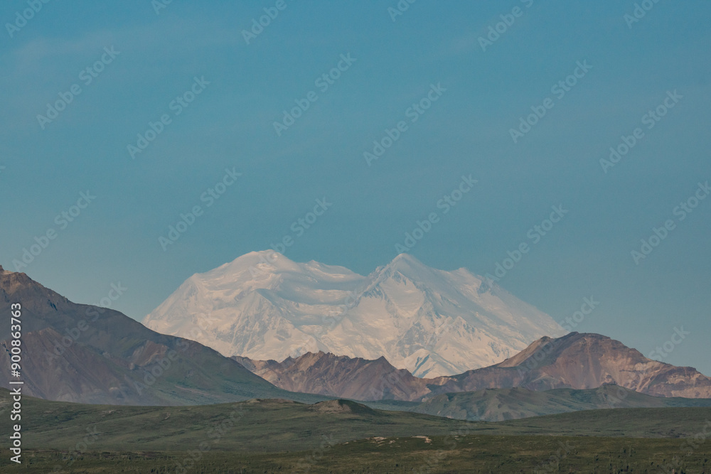Denali / Mount McKinley is the highest mountain peak in North America, Located in the Alaska Range in the interior of the U.S. state of Alaska, Denali National Park and Preserve
Denali / Mount McKinley is the highest mountain peak in North America, Located in the Alaska Range in the interior of the U.S. state of Alaska, Denali National Park and Preserve