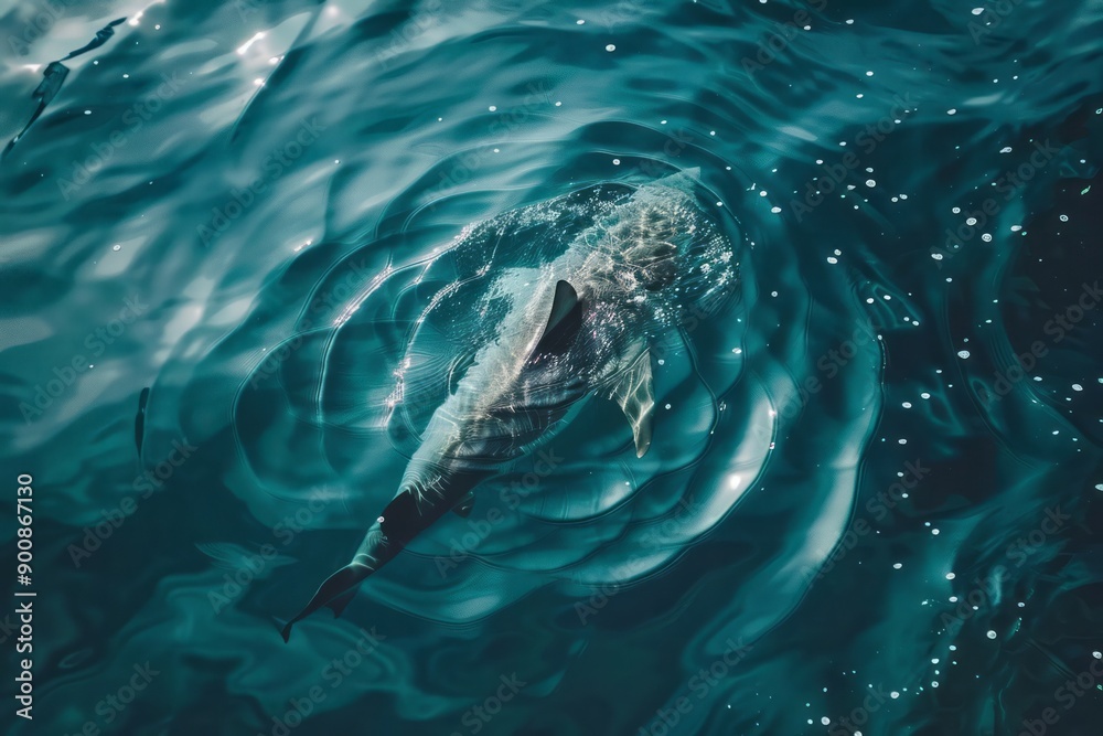 Fototapeta premium n this photo we see a beautiful animal that loves this world and everything around