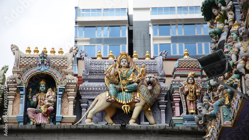 Templo Sri Veeramakaliamman, Singapur, República de Singapur photo