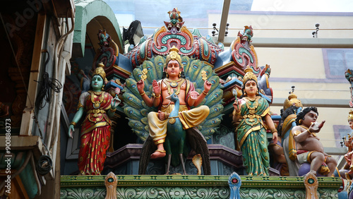 Templo Sri Vadapathira Kaliamman, Singapur, República de Singapur photo