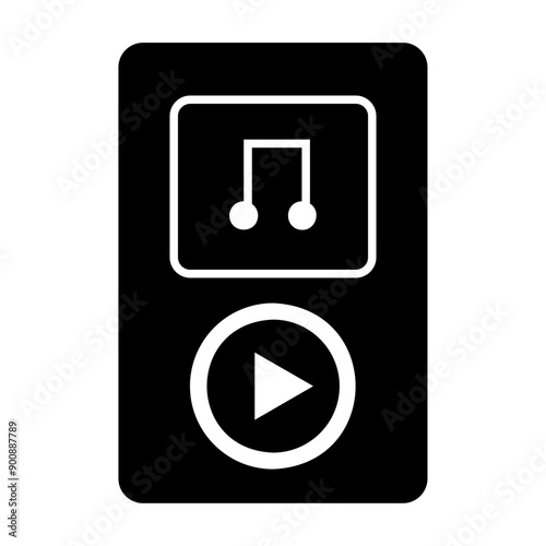 mp3 player Solid icon