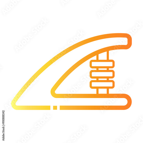 springboard Line Gradient Icon