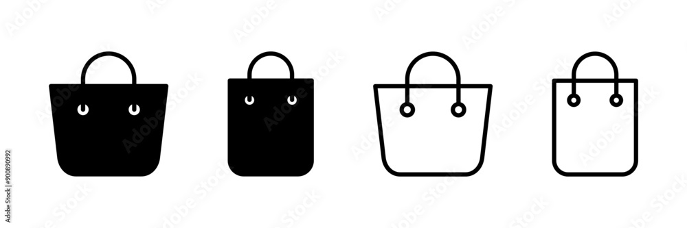Shopping bag icon vector isolated on white background. Shopping bag vector icon. Basket icon Shopping bag icon vector isolated on white background. Shopping bag vector icon. Basket icon