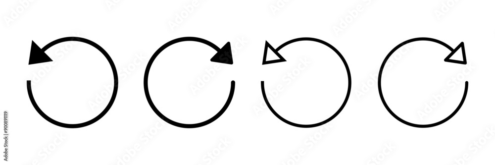 Refresh icon vector isolated on white background. Reload icon vector. Update icon. convert icon Refresh icon vector isolated on white background. Reload icon vector. Update icon. convert icon