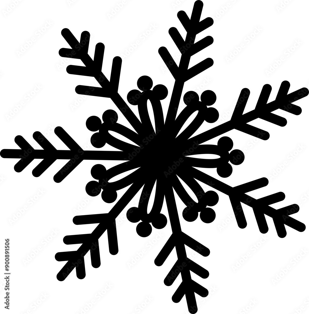 Fototapeta premium Snowflake