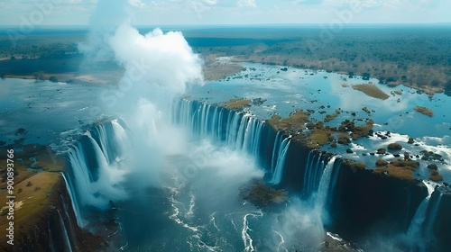 Victoria falls, Zambia. 