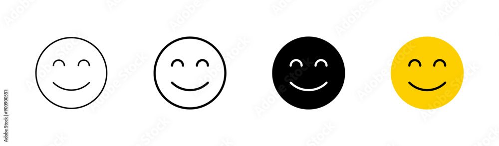 smile icon set. smile emoticon icon. feedback smile icon set. smile emoticon icon. feedback