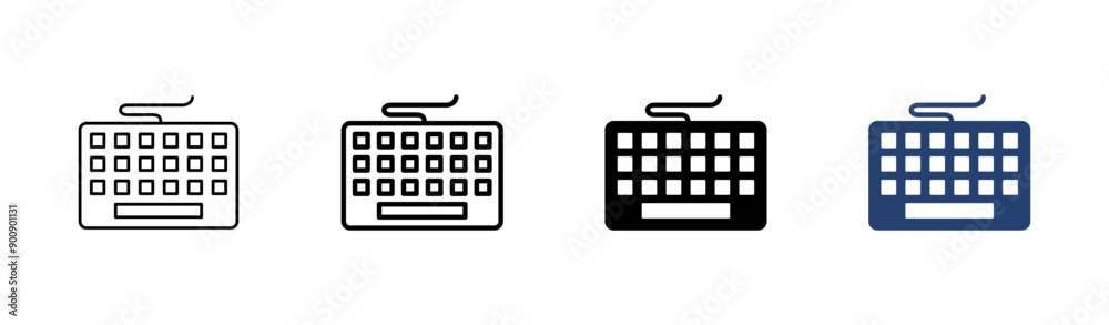 Keyboard icon set. keyboard vector symbol Keyboard icon set. keyboard vector symbol