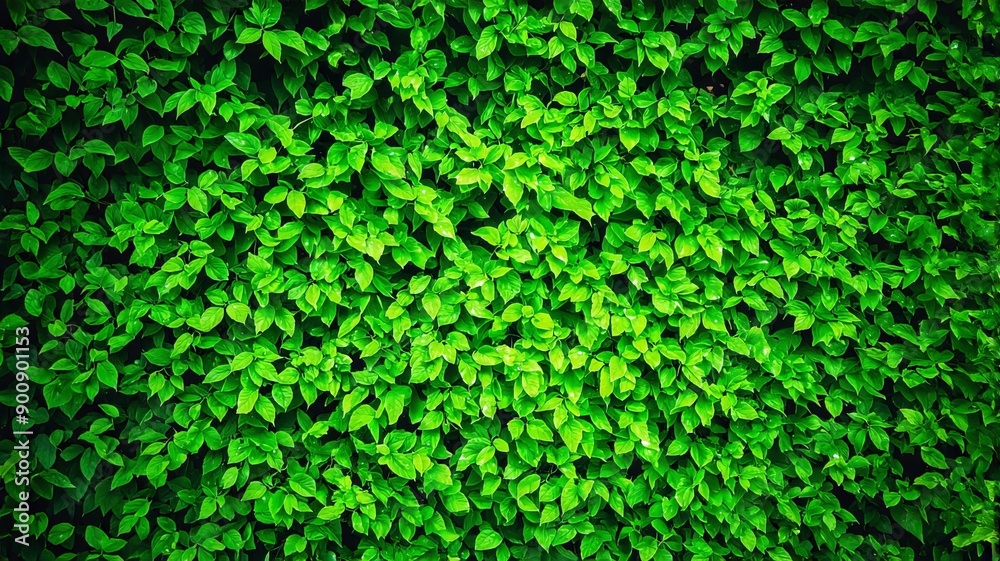 Lush Green Foliage Background with Dense Leafy Texture for Nature Projects Lush Green Foliage Background with Dense Leafy Texture for Nature Projects