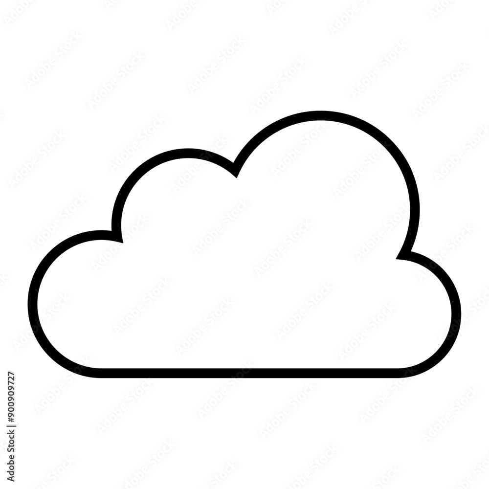 クラウドのイラスト クラウドのイラスト