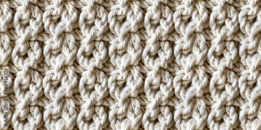 a close up of soft ivory cashimir yarn with many thick knit stitches, the texture is smooth and has an sophisticated and elegant feel to it a close up of soft ivory cashimir yarn with many thick knit stitches, the texture is smooth and has an sophisticated and elegant feel to it