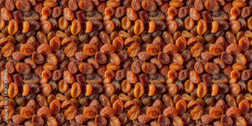 dried apricots texture background, close up photo of dried apricots fill in the frame.