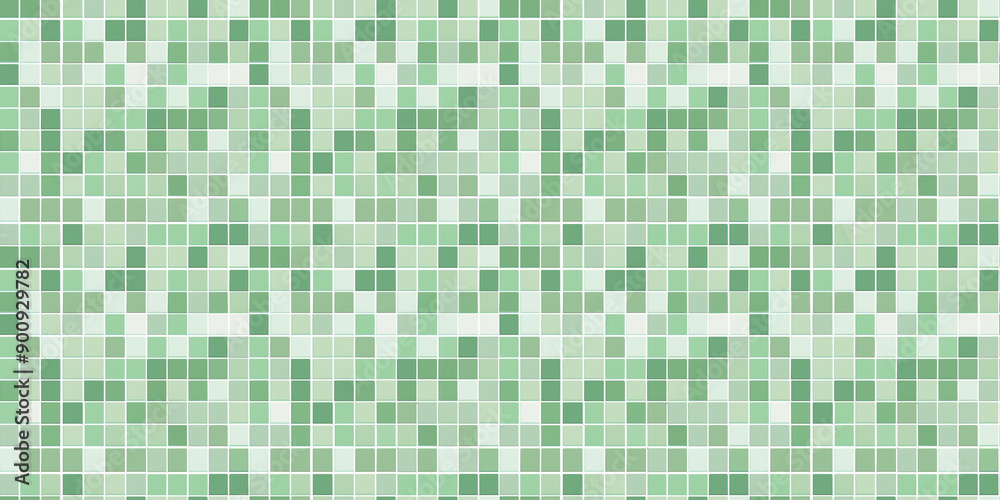 green tiles texture background, clean and flat surface texture, white background. flat illustration style green tiles texture background, clean and flat surface texture, white background. flat illustration style