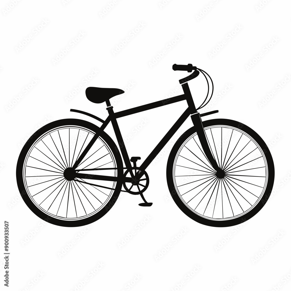 bicycle isolated on white background bicycle isolated on white background