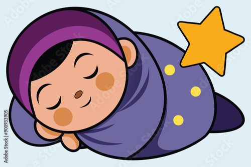 Baby sleep star good dreams comfort J.eps