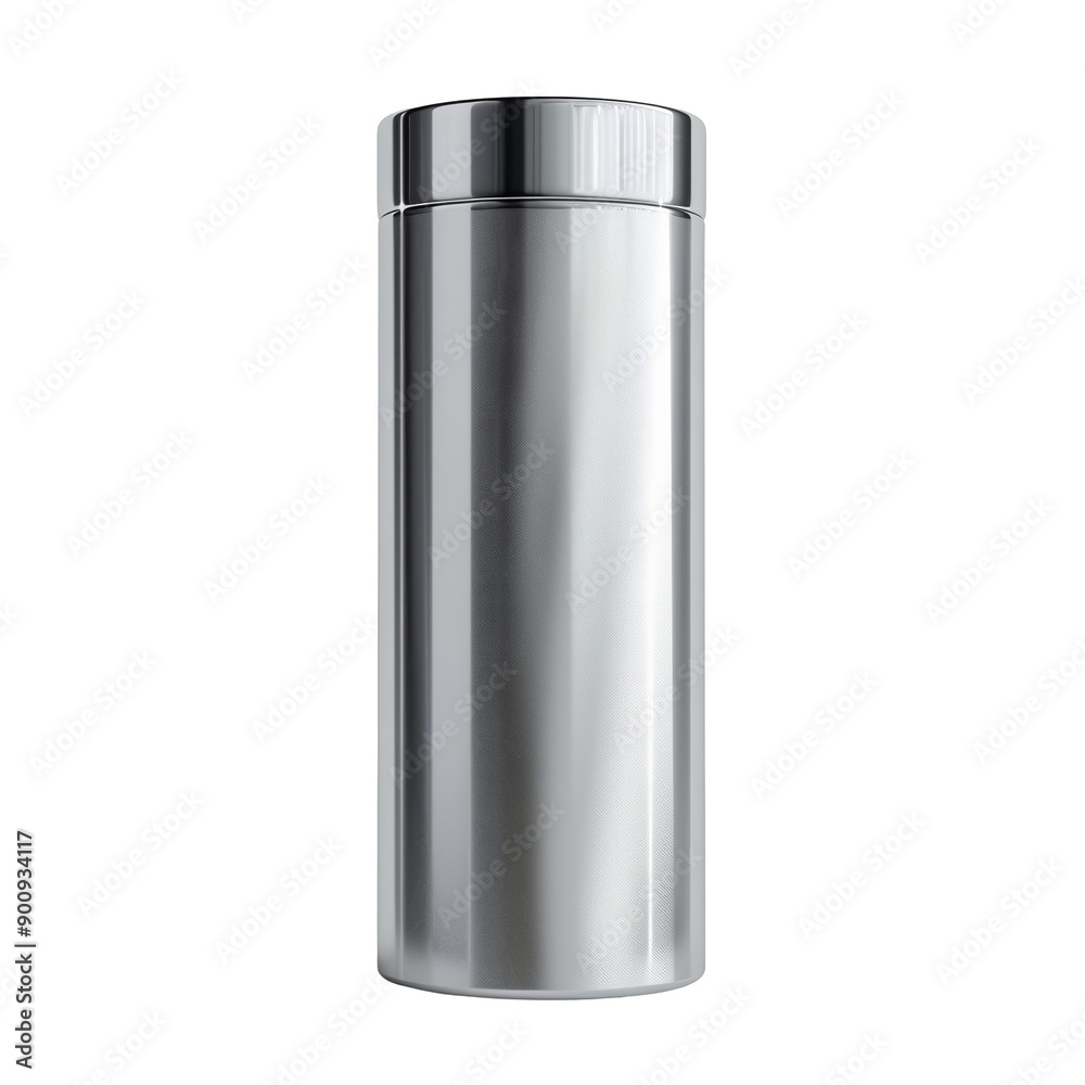 Silver container with a lid, isolated against a black background. Silver container with a lid, isolated against a black background.
