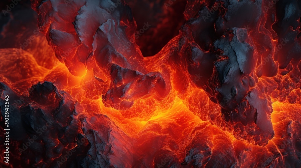 Molten Lava Flow Molten Lava Flow