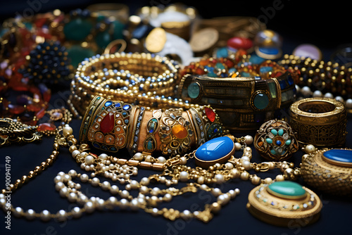 Engrossing Display of Ethnic Jewelry - A Reverie in Beads and Metal © Minerva