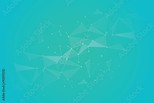 Abstract modern triangular technology background