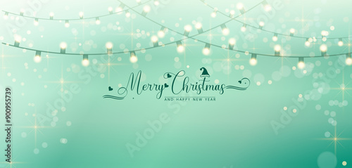 Colorful Christmas lights garland display, great for 2025 holiday festivities