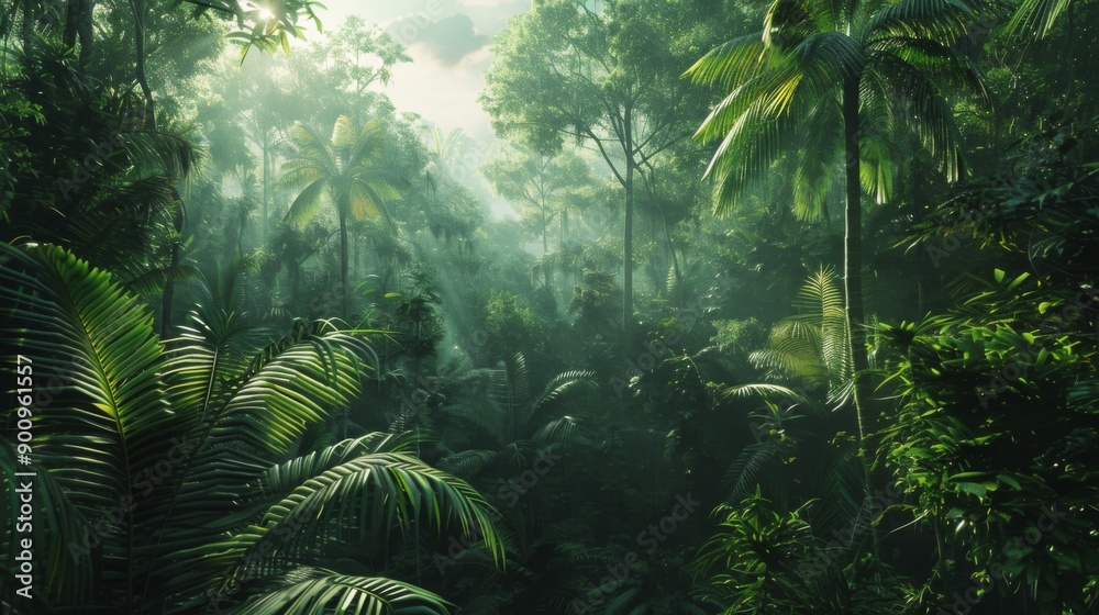 Daintree Rainforest - Ancient tropical rainforest in Far North Queensland, Australia Daintree Rainforest - Ancient tropical rainforest in Far North Queensland, Australia