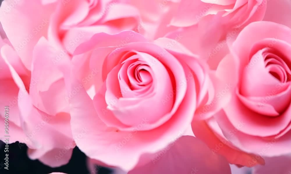 Pink Rose Petals falling loopable Pink Rose Petals falling loopable