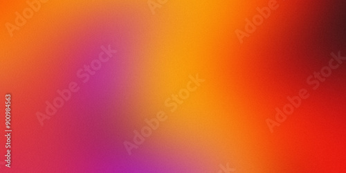 Colorful modern gradient background red and orange texture noise