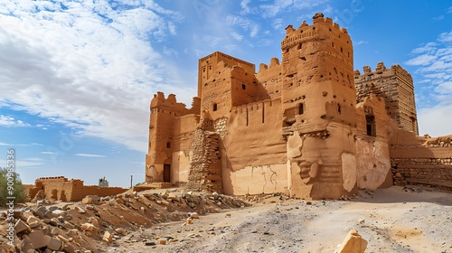 Riyadh Season Diriyah Castle Kingdom of Saudi Arabia : Generative AI