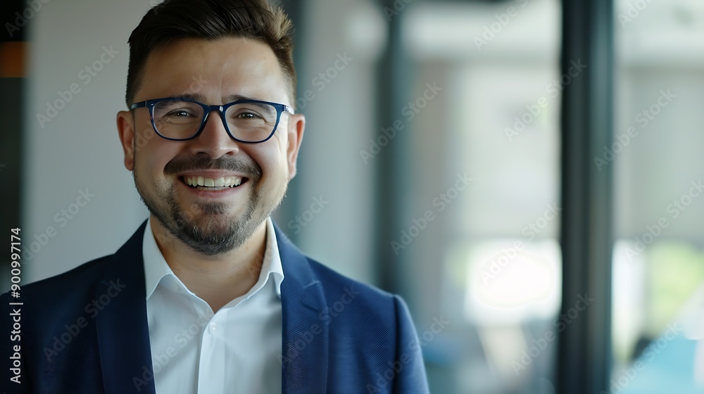 Smile confident and portrait of businessman in office with pride positive and professional attitude Happy career and male financial advisor from Canada at startup company for finance g : Generative AI Smile confident and portrait of businessman in office with pride positive and professional attitude Happy career and male financial advisor from Canada at startup company for finance g : Generative AI