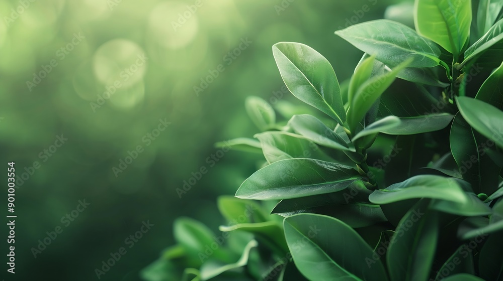 Nature plant copy space background AI Generated : Generative AI Nature plant copy space background AI Generated : Generative AI