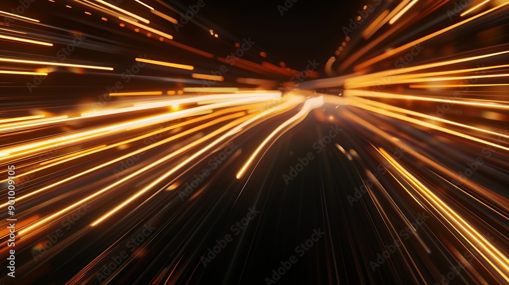 Fototapeta premium ZOOMED SPEED MOTION LIGHT LINES BACKGROUND RACING BACKDROP SUMMER MOTION DESIGN RUNNING CONCEPT SPORTS PATTERN : Generative AI