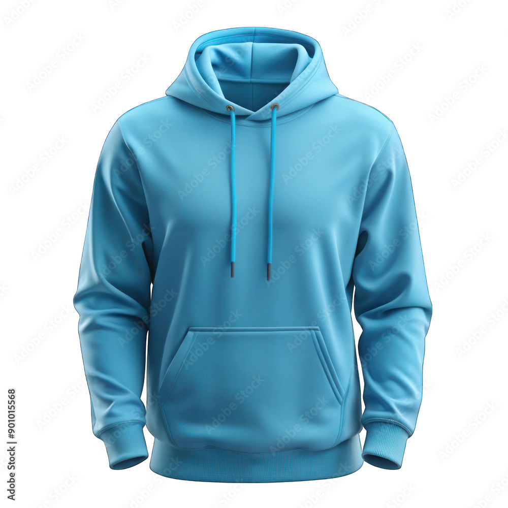 Enigmatic azure hoodie white background Enigmatic azure hoodie white background