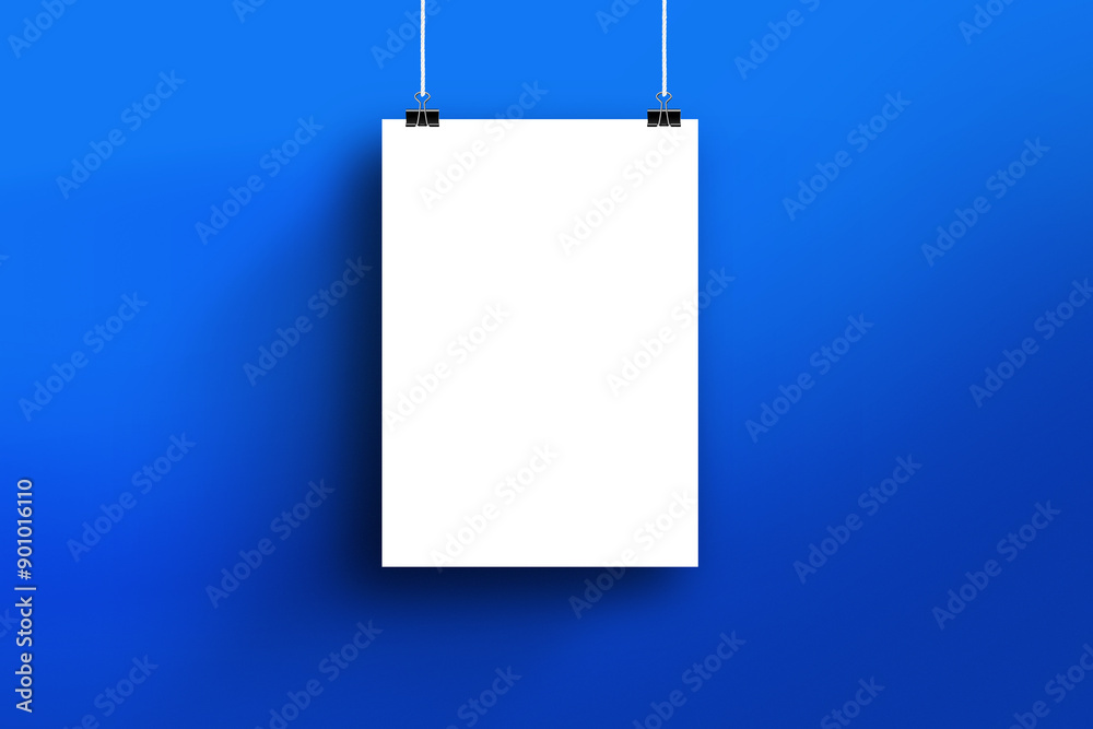 Hanging Paper Poster Mockup Hanging Paper Poster Mockup